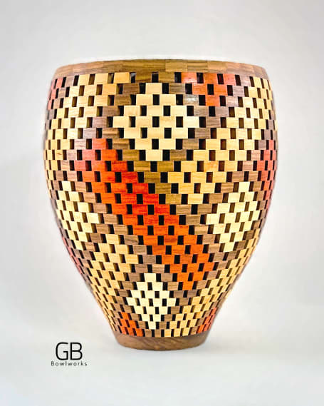 Hand turned wooden bowls